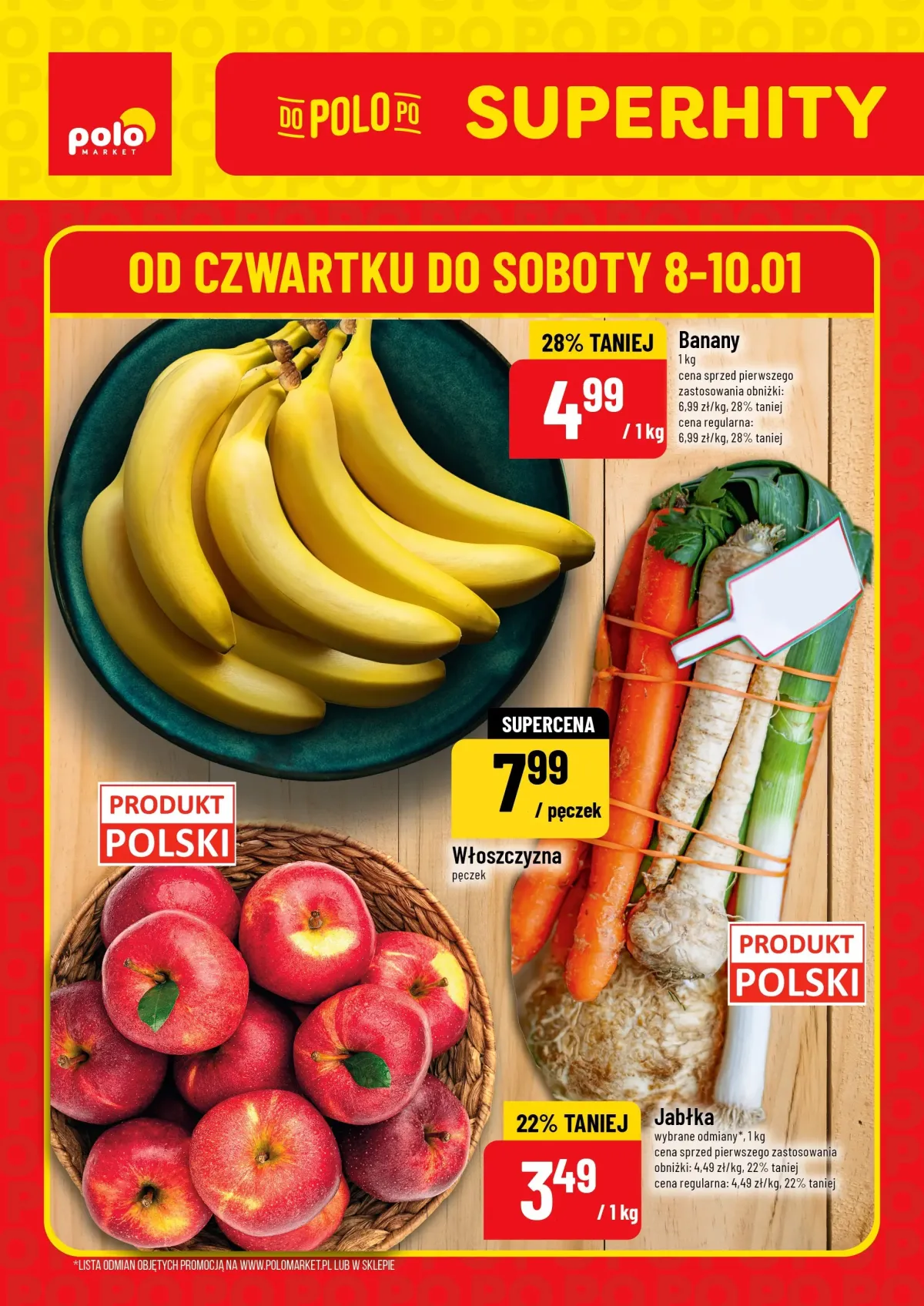 Gazetka POLO market - Do soboty - ważna od 08.01. do 10.01.