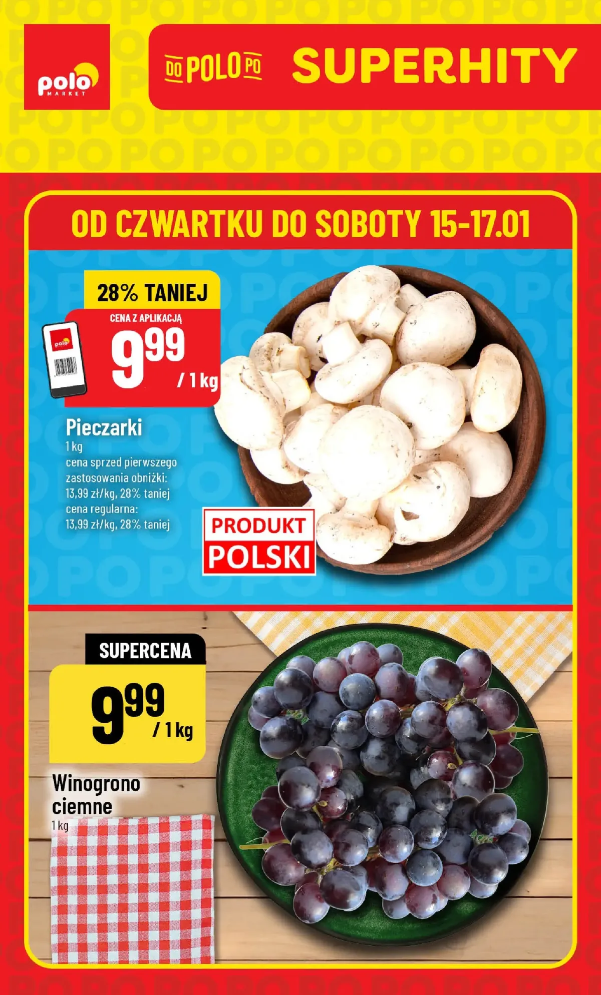 Gazetka POLO market - Super Hity na Weekend - ważna od 15.01. do 17.01.
