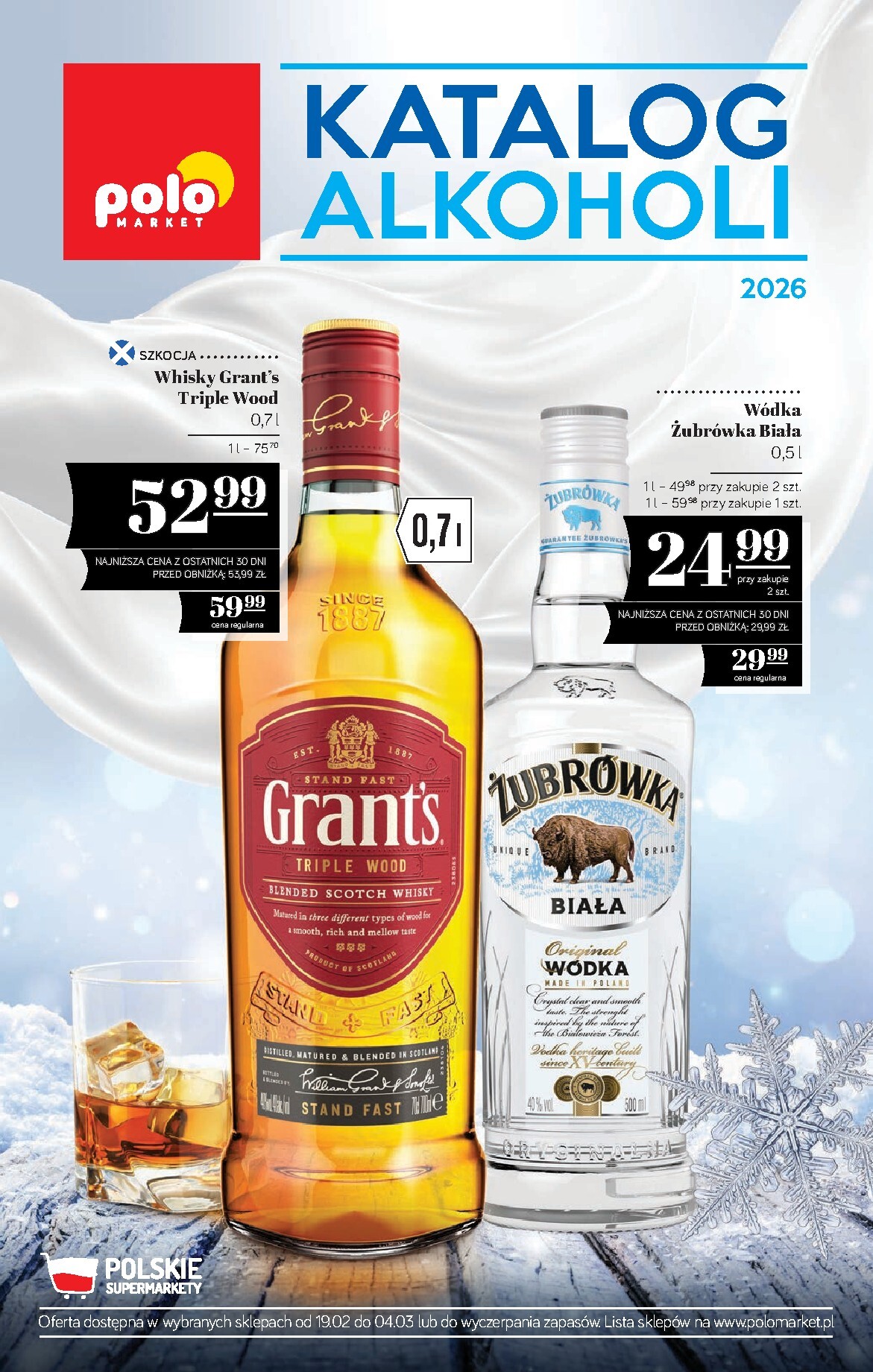 Gazetka POLO market - Katalog alkoholi - ważna od 19.02.2026 do 04.03.2026