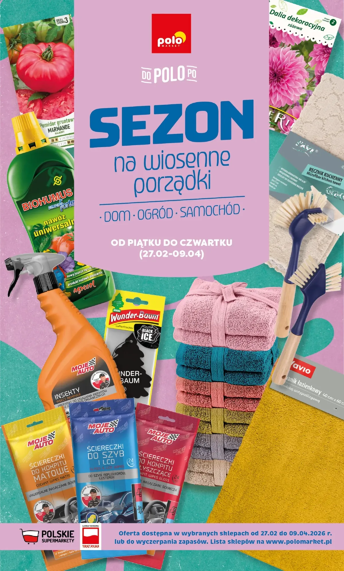 Gazetka POLO market - Wiosenne porządki - ważna od 27.02.2026 do 09.04.2026