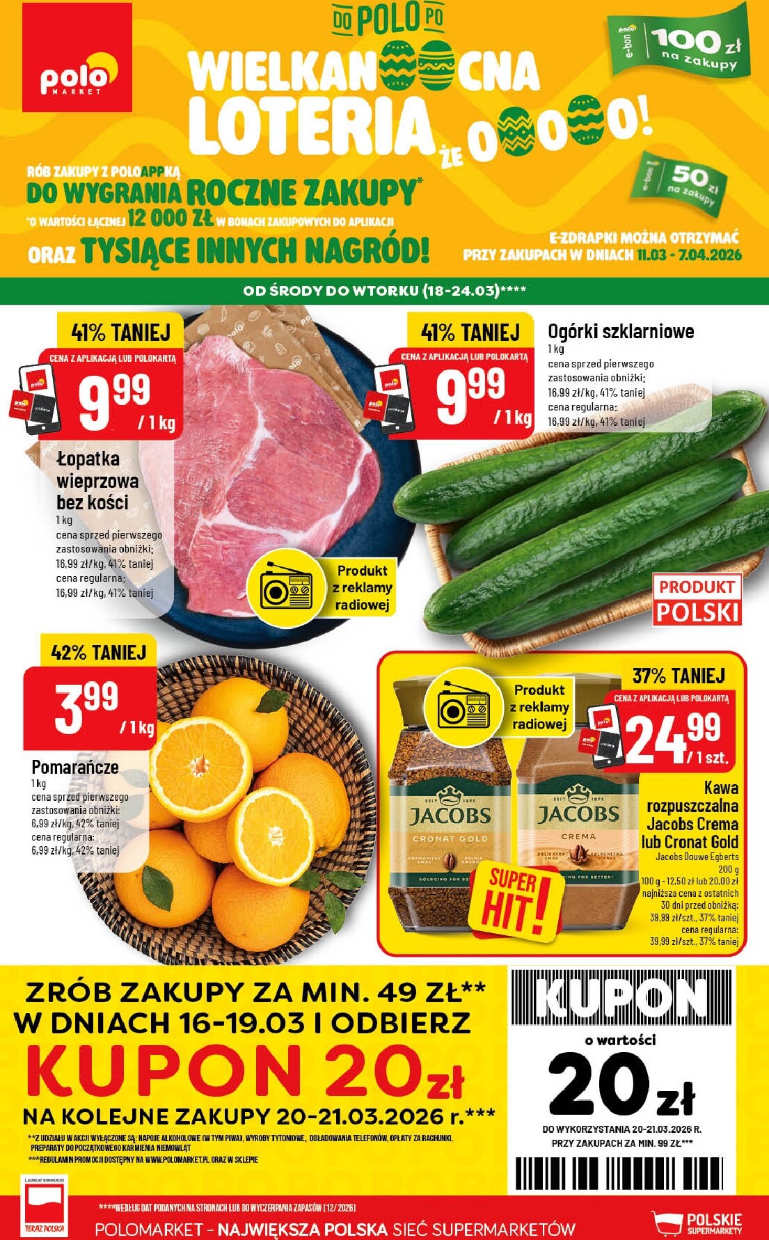 Gazetka POLO market - ważna od 18.03.2026 do 24.03.2026