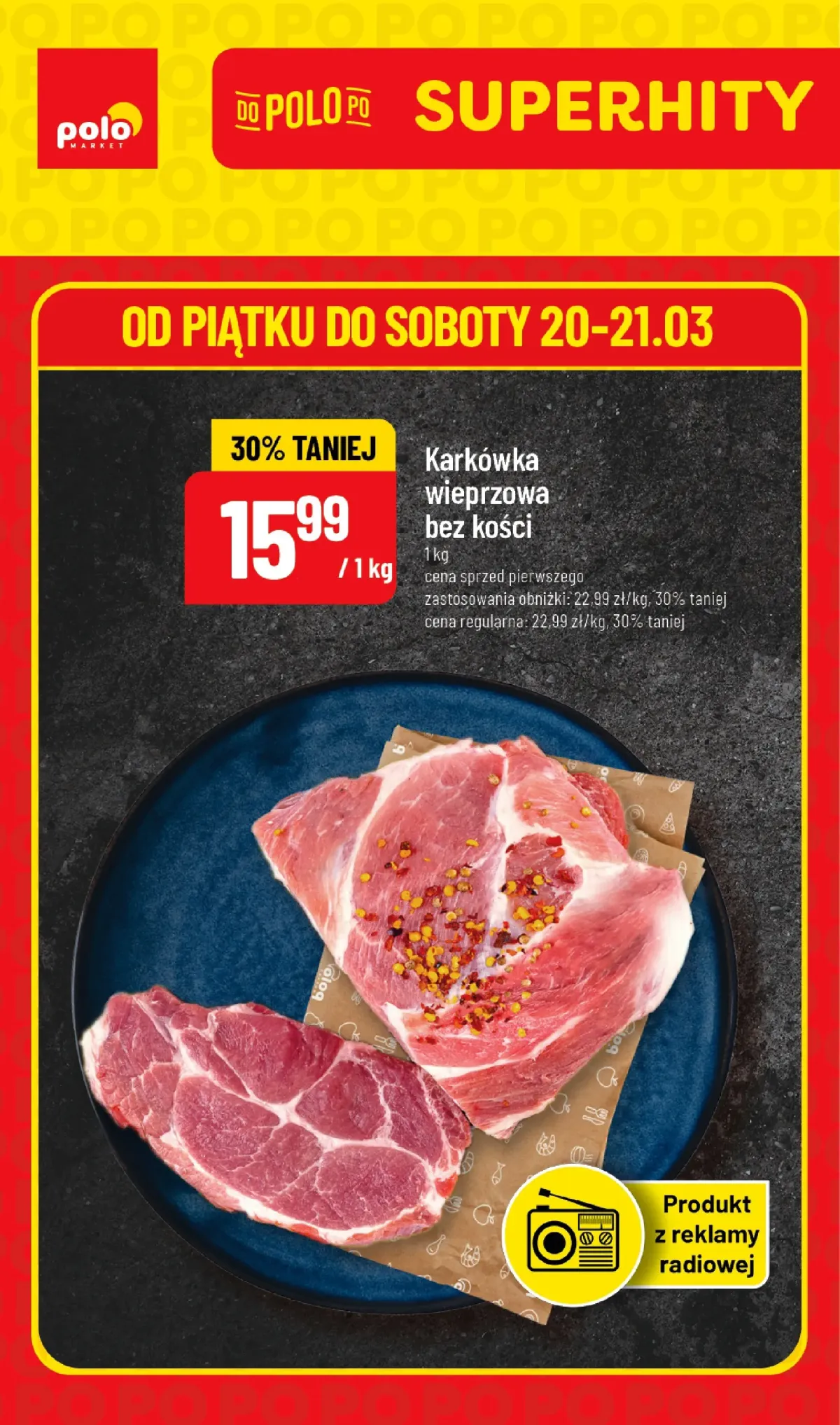 Gazetka POLO market - Superhity - ważna od 20.03.2026 do 21.03.2026