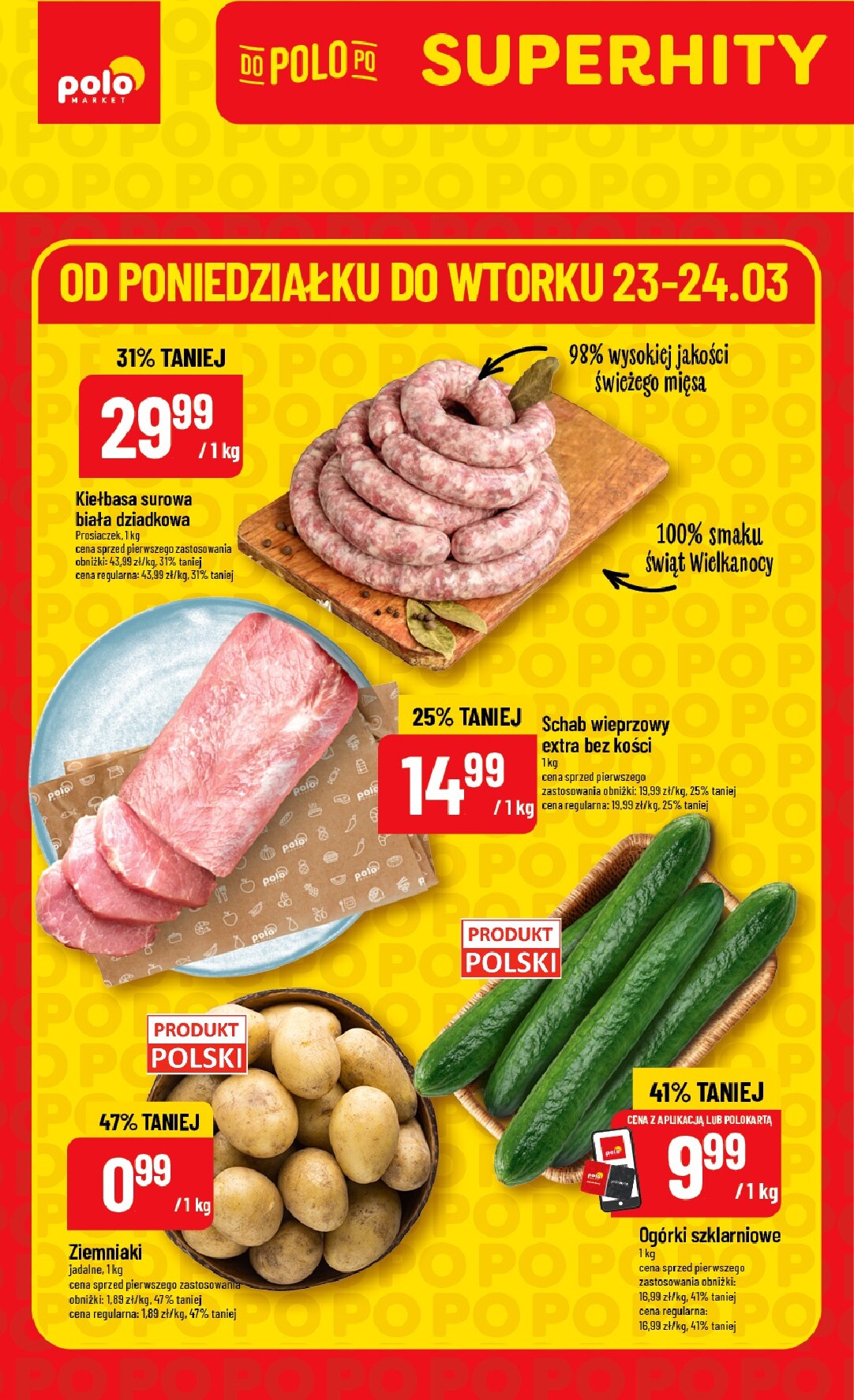 Gazetka POLO market - Katalog Superhity - ważna od 23.03.2026 do 24.03.2026
