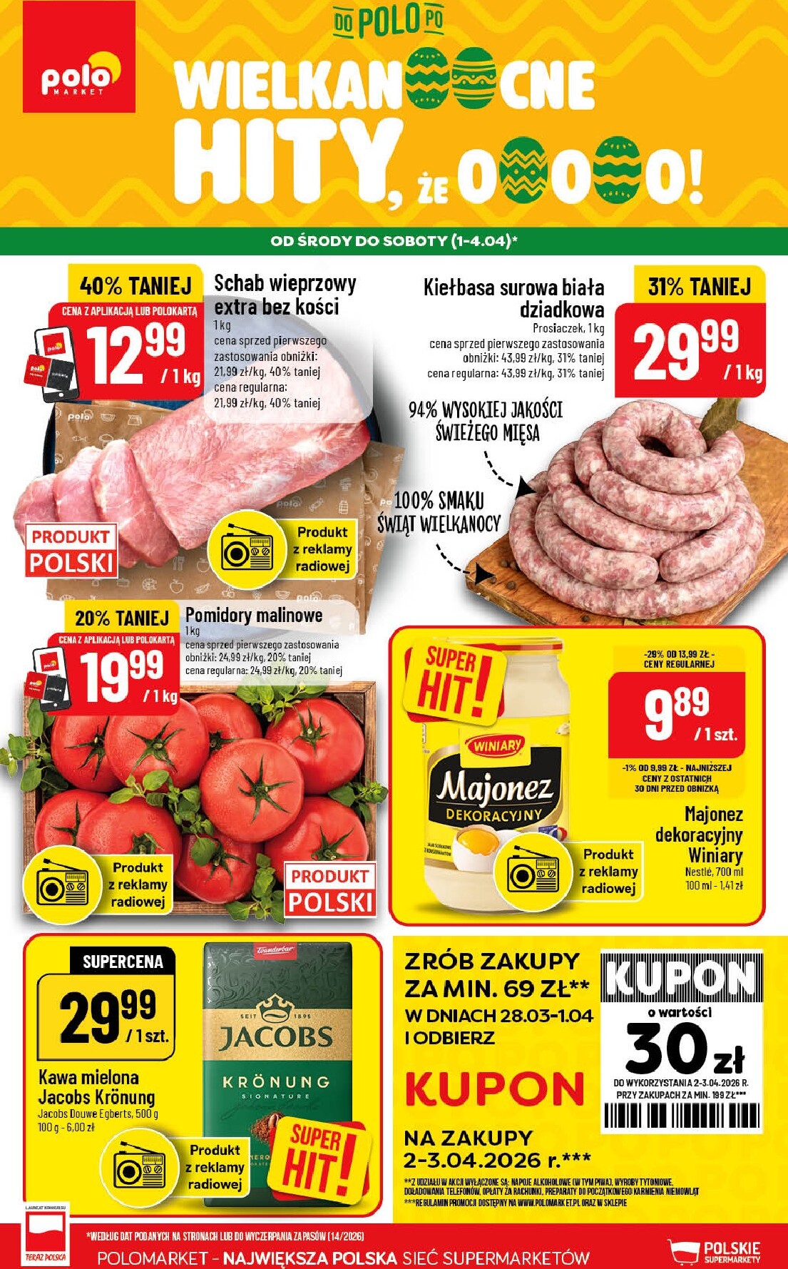 Gazetka POLO market - ważna od 01.04.2026 do 04.04.2026