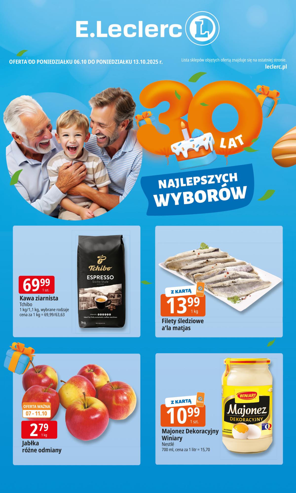 Gazetka E.Leclerc - ważna od 06.10. do 13.10.