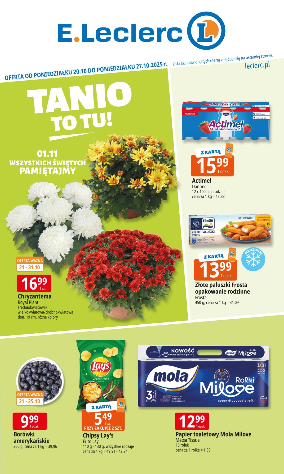 Gazetka E.Leclerc - ważna od 20.10. do 27.10.