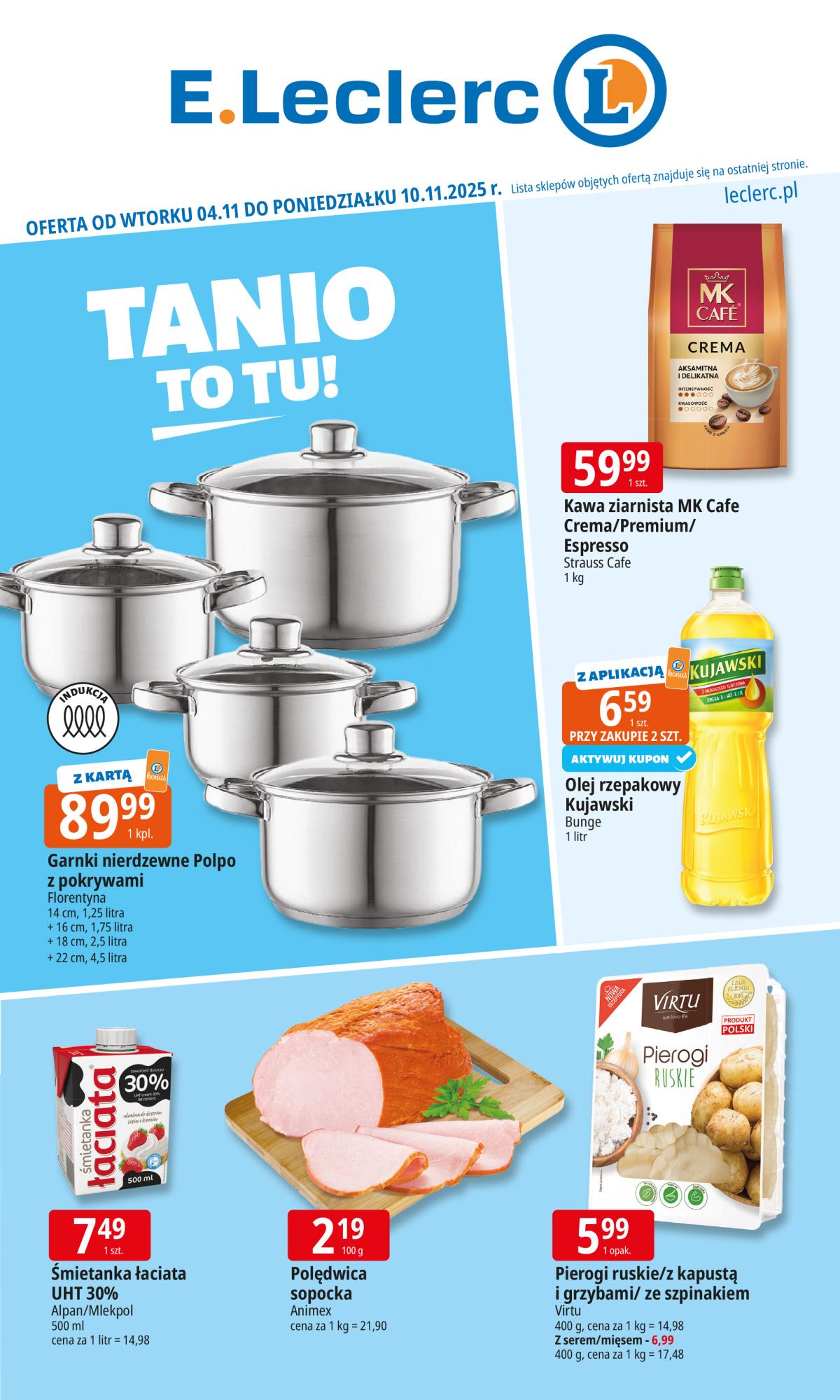 Gazetka E.Leclerc - ważna od 04.11. do 10.11.