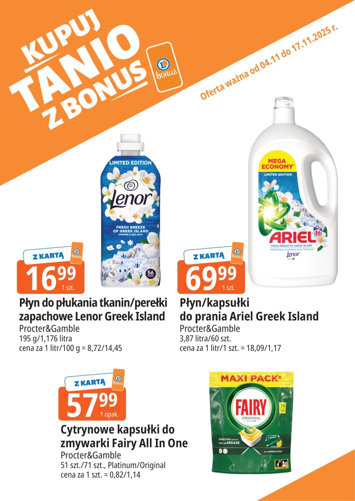 Gazetka E.Leclerc - Bonus - ważna od 04.11. do 17.11.