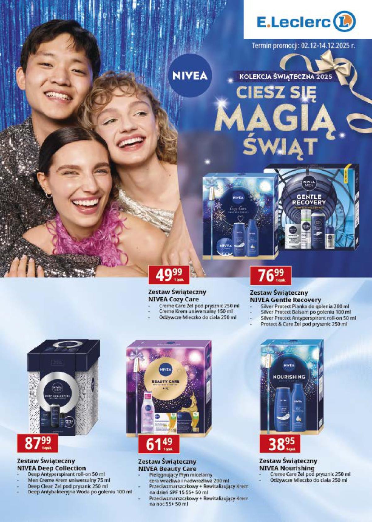Gazetka E.Leclerc - Nivea - ważna od 02.12. do 14.12.