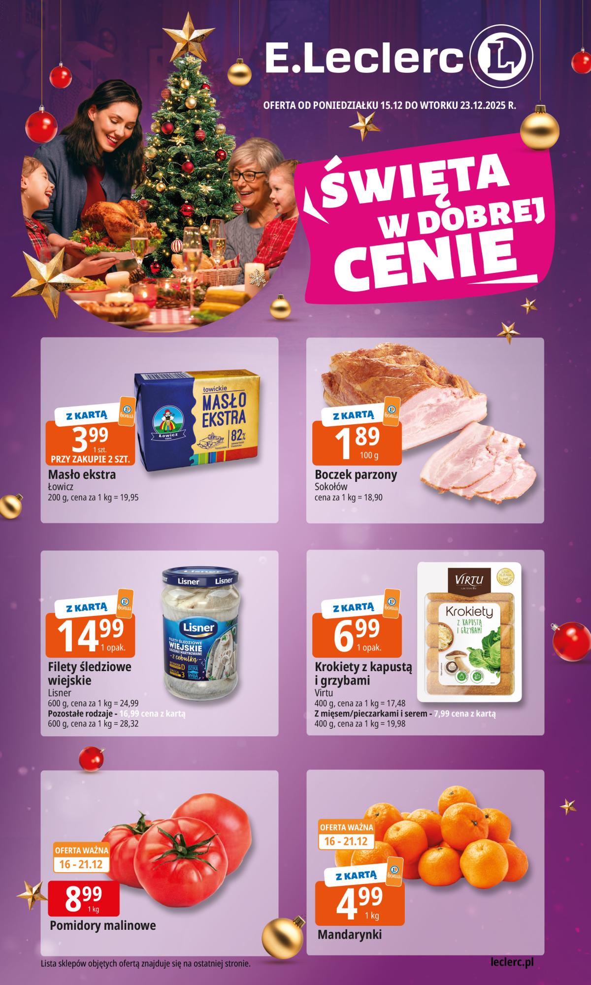 Gazetka E.Leclerc - ważna od 15.12. do 23.12.