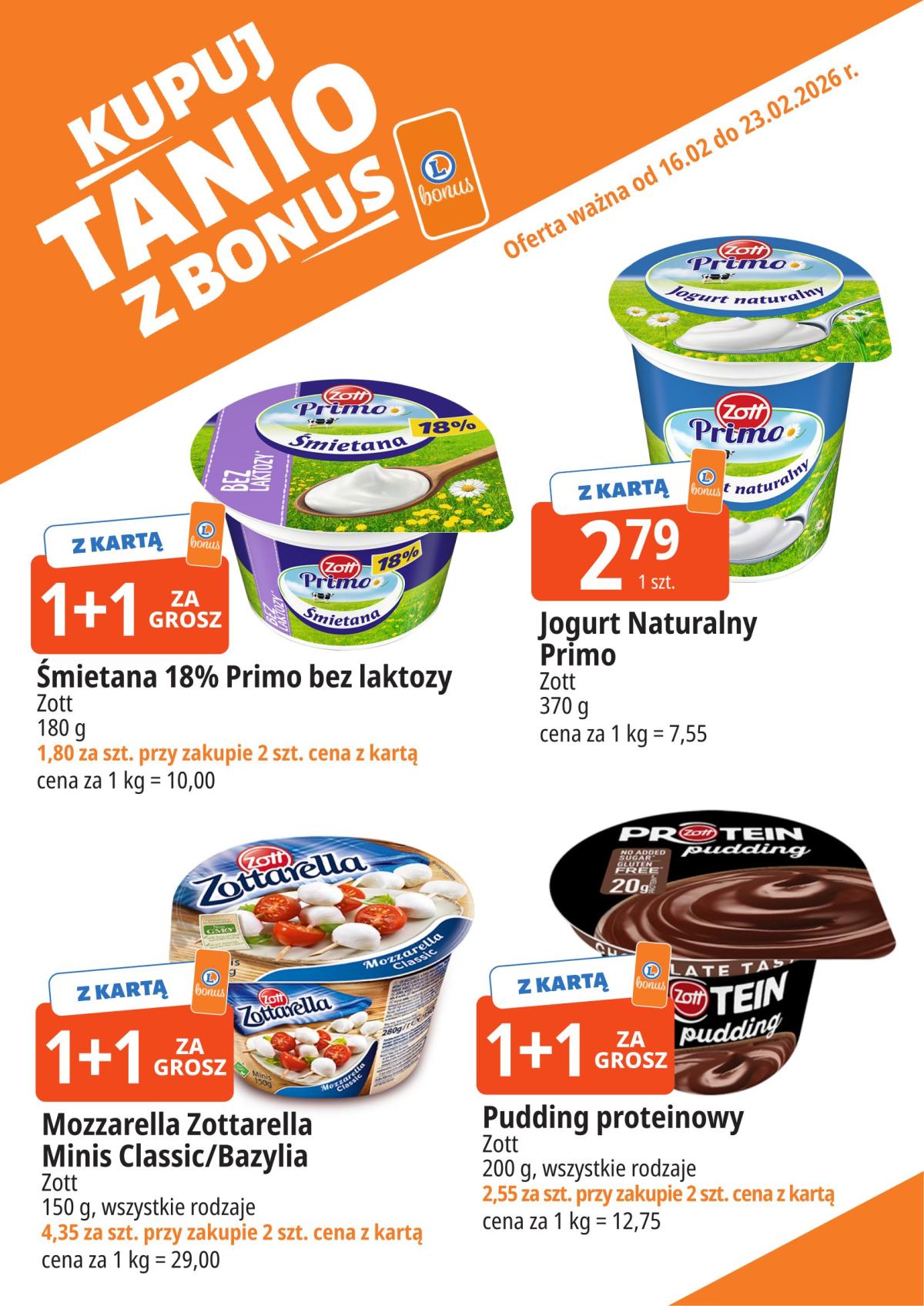 Gazetka E.Leclerc - Kupuj tanio z bonus - ważna od 16.02.2026 do 23.02.2026