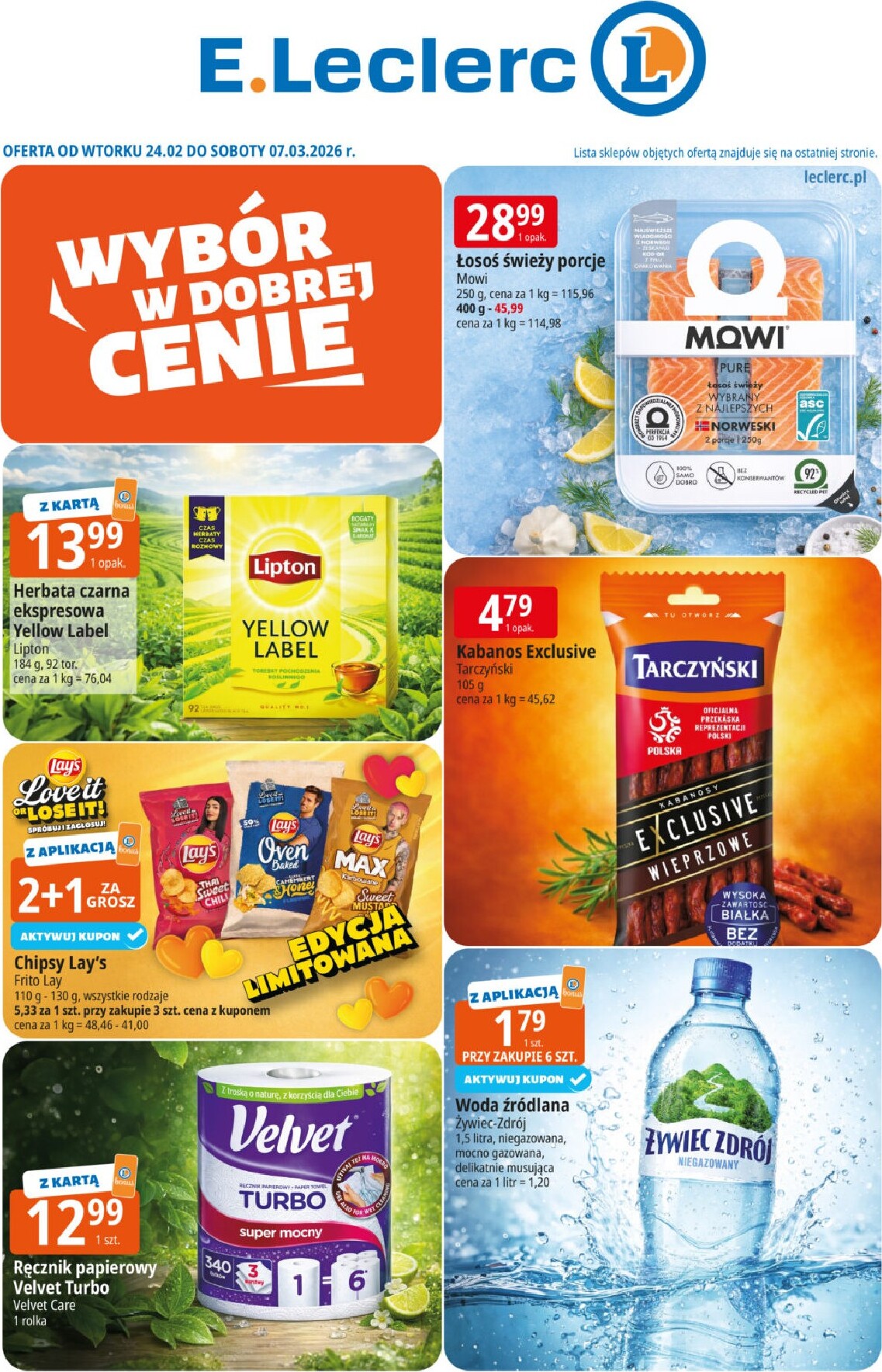 Gazetka E.Leclerc - ważna od 24.02.2026 do 07.03.2026