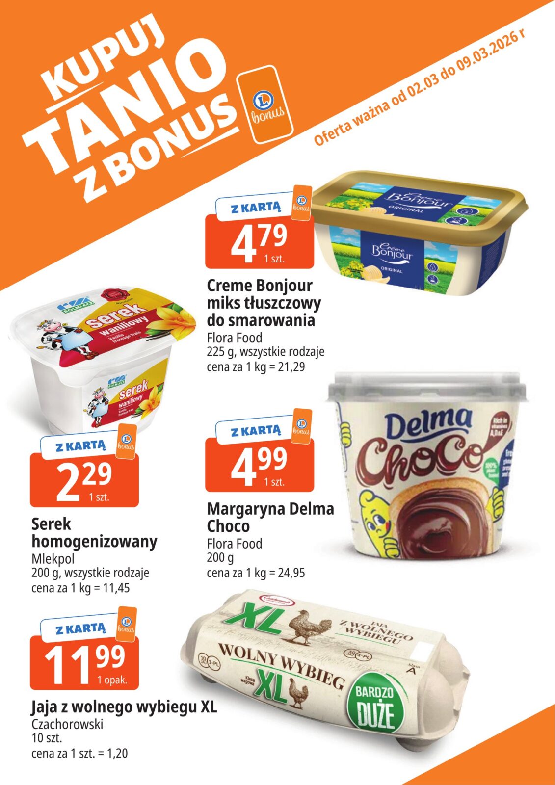 Gazetka E.Leclerc - Kupuj Tanio - ważna od 02.03.2026 do 09.03.2026