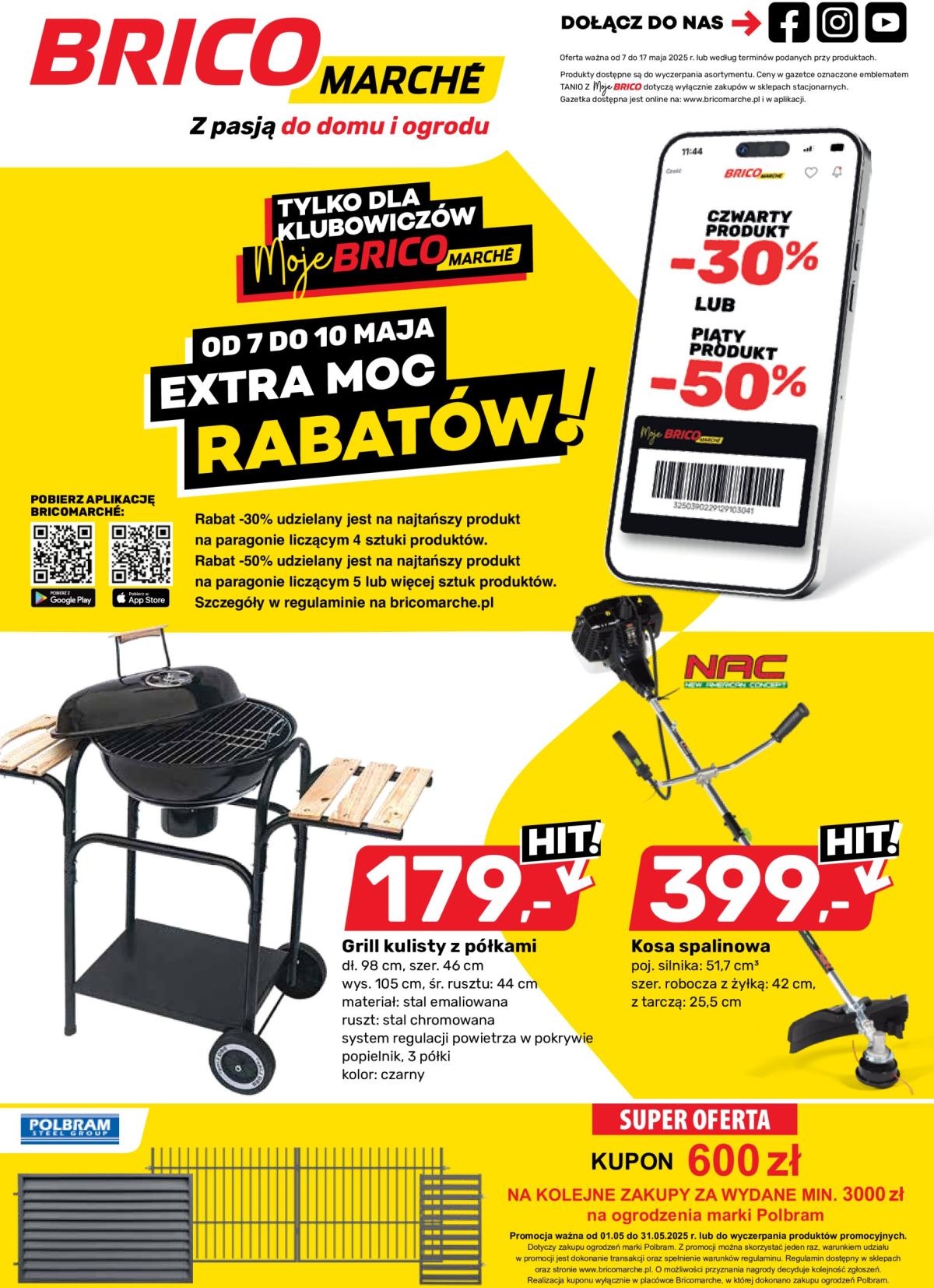 Bricomarché gazetka ważna od 07.05. - 17.05.