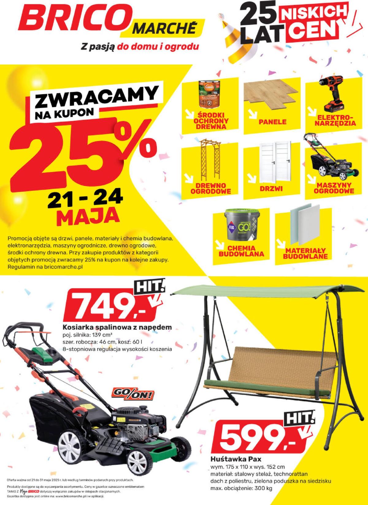 Bricomarché gazetka ważna od 21.05. - 31.05.