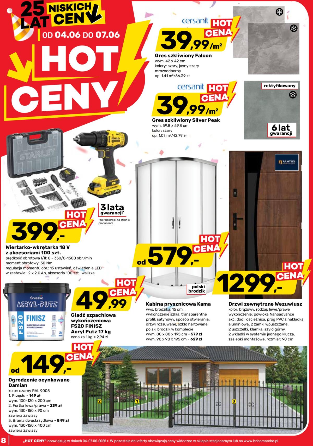 Bricomarché - Hot ceny gazetka ważna od 04.06. - 07.06.