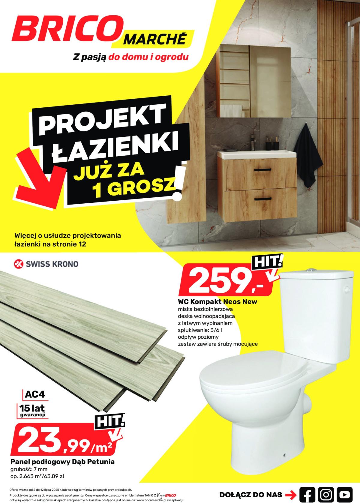 Gazetka Bricomarché ważna od 02.07. - 12.07.