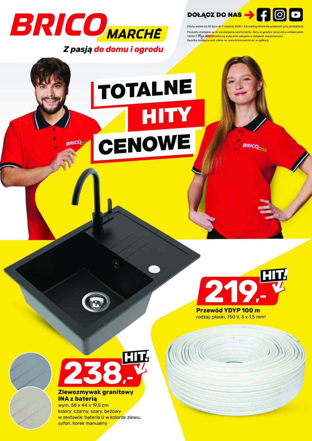 Gazetka Bricomarché ważna od 30.07. - 09.08.