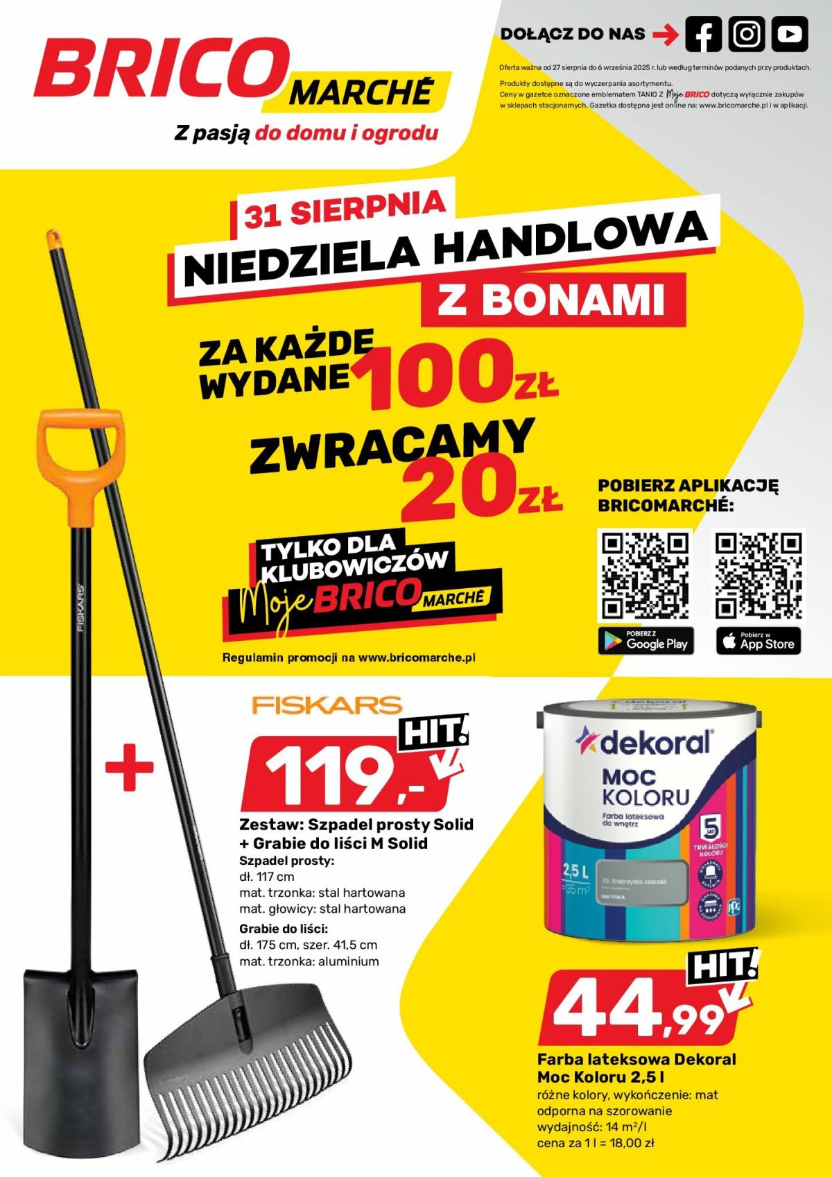 Gazetka Bricomarché - ważna od 27.08. do 06.09.