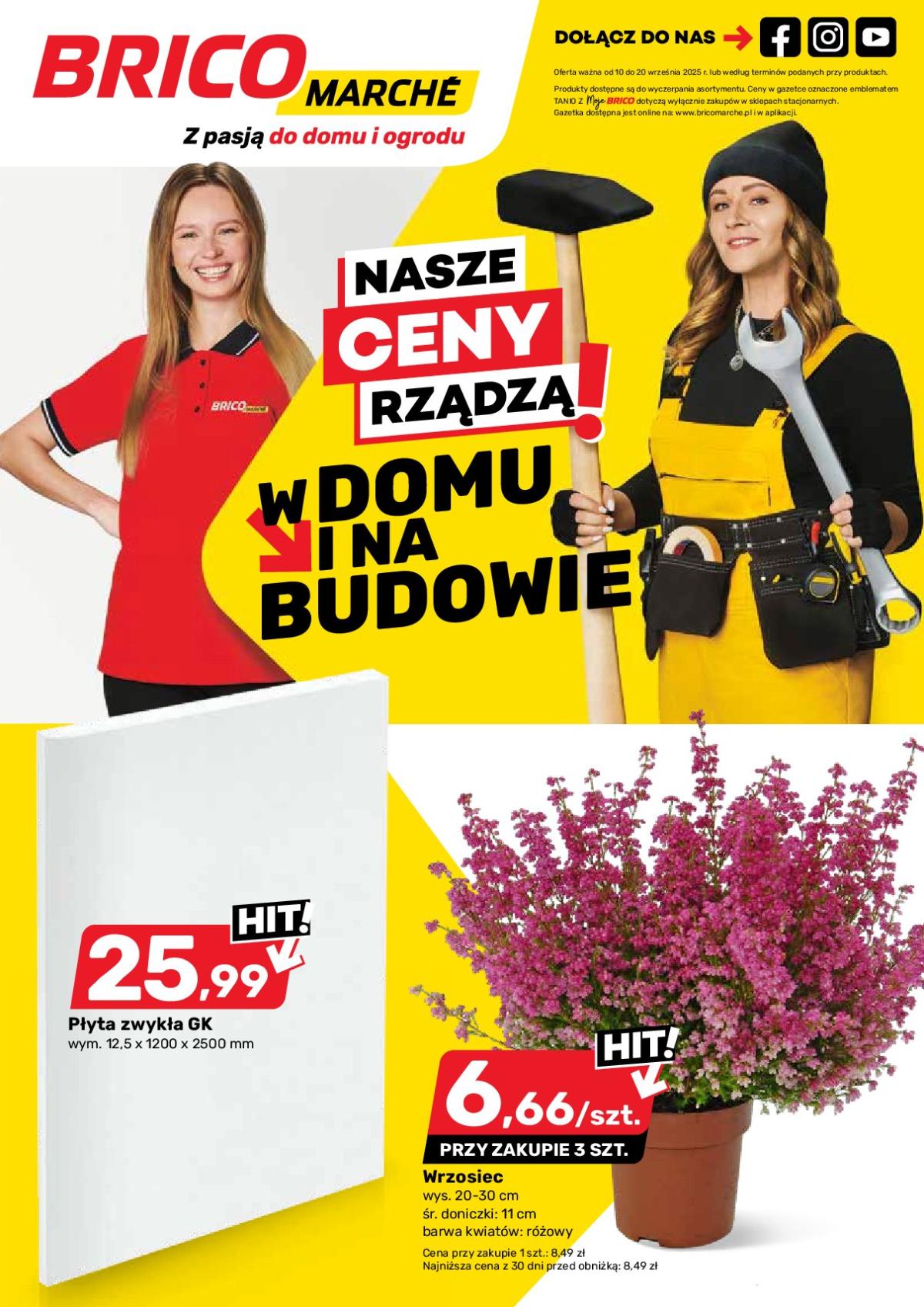 Gazetka Bricomarché - ważna od 10.09. do 20.09.