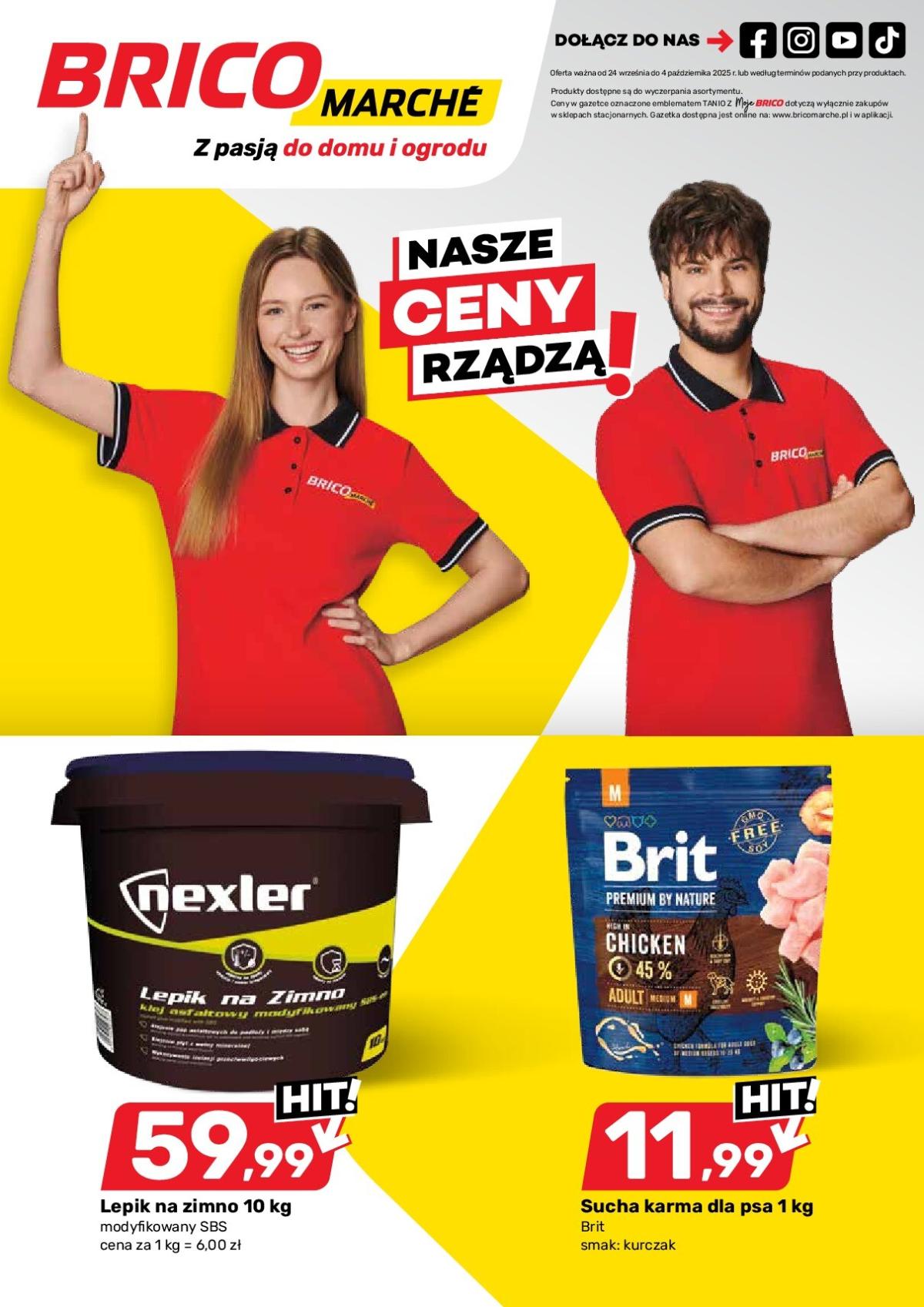 Gazetka Bricomarché - ważna od 24.09. do 04.10.