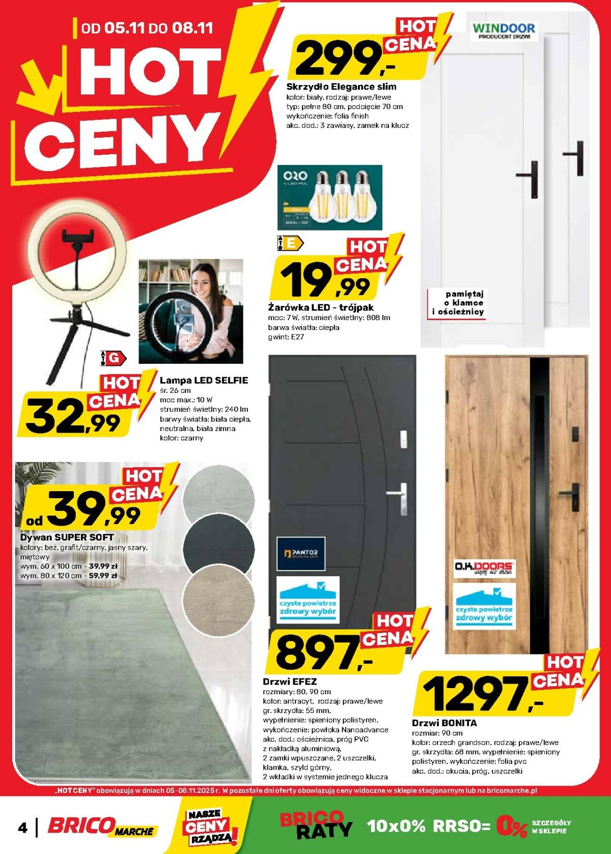 Gazetka Bricomarché - Hot ceny - ważna od 05.11. do 08.11.