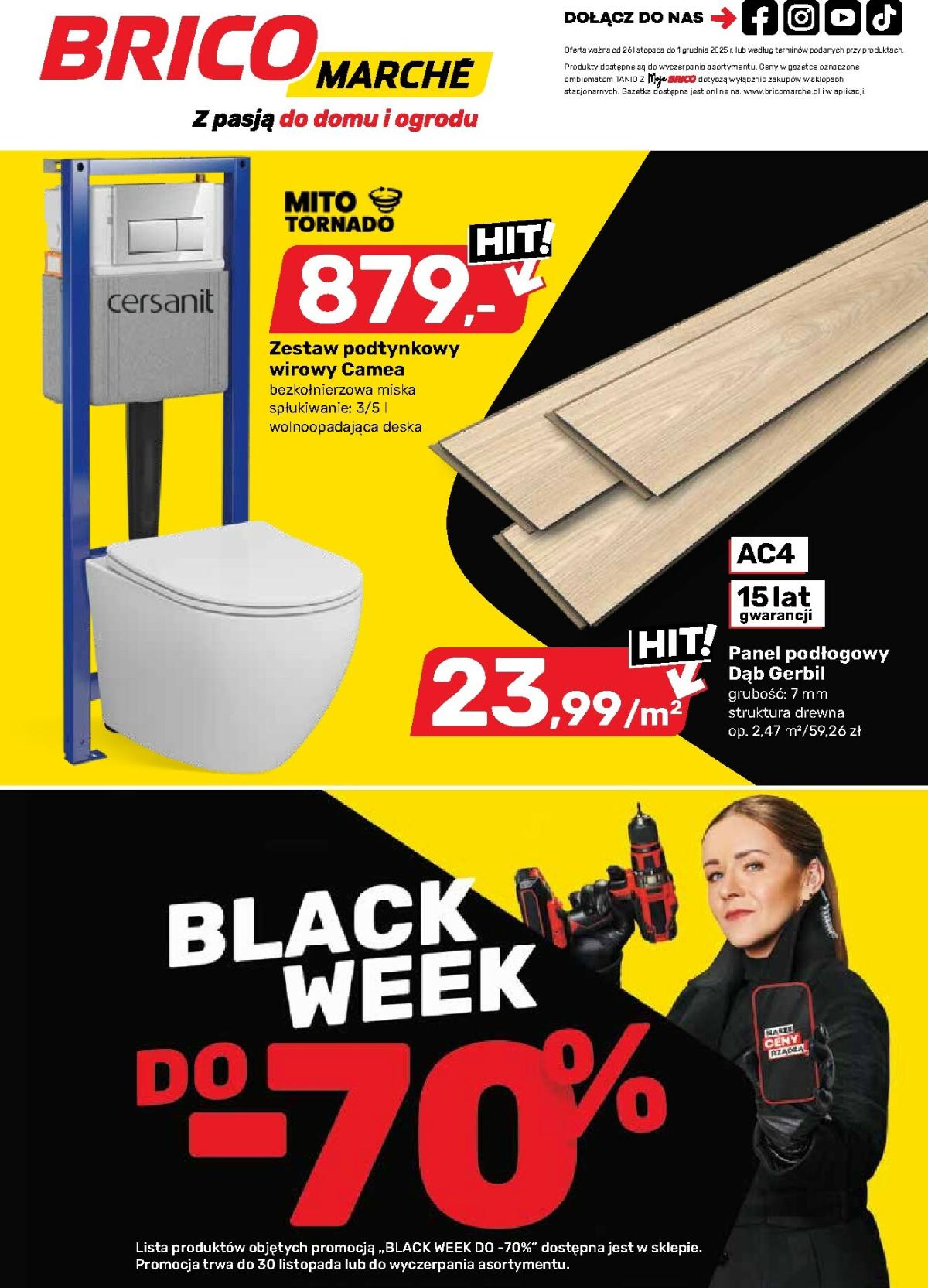 Gazetka Bricomarché - Black Friday - ważna od 26.11. do 01.12.