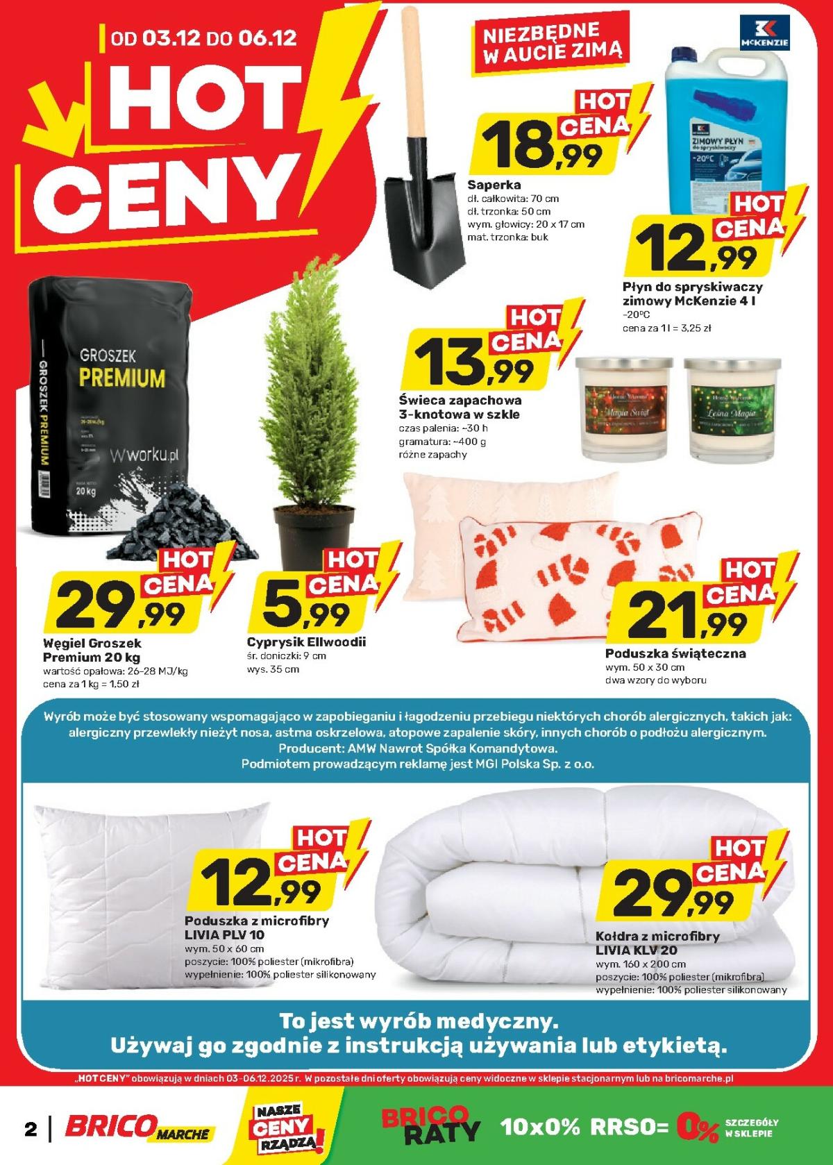 Gazetka Bricomarché - Hot ceny - ważna od 03.12. do 06.12.