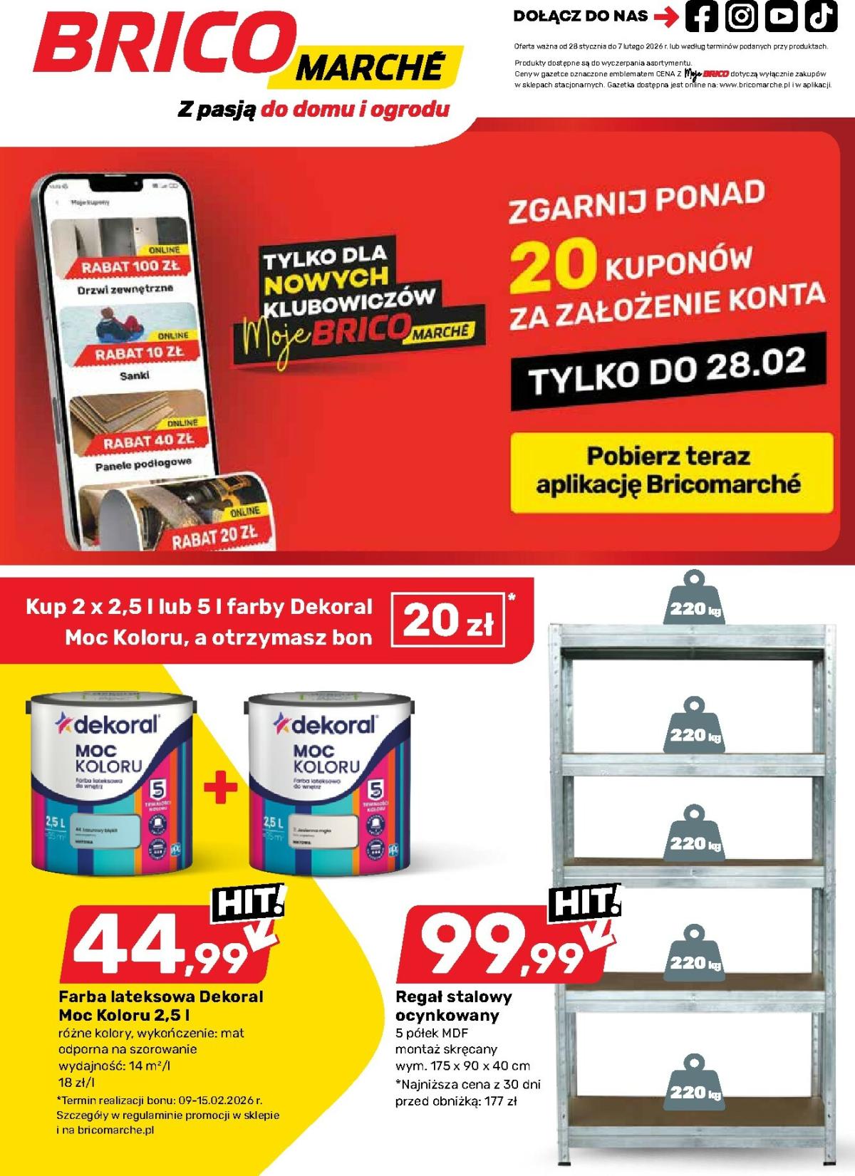 Gazetka Bricomarché - ważna od 28.01. do 07.02.