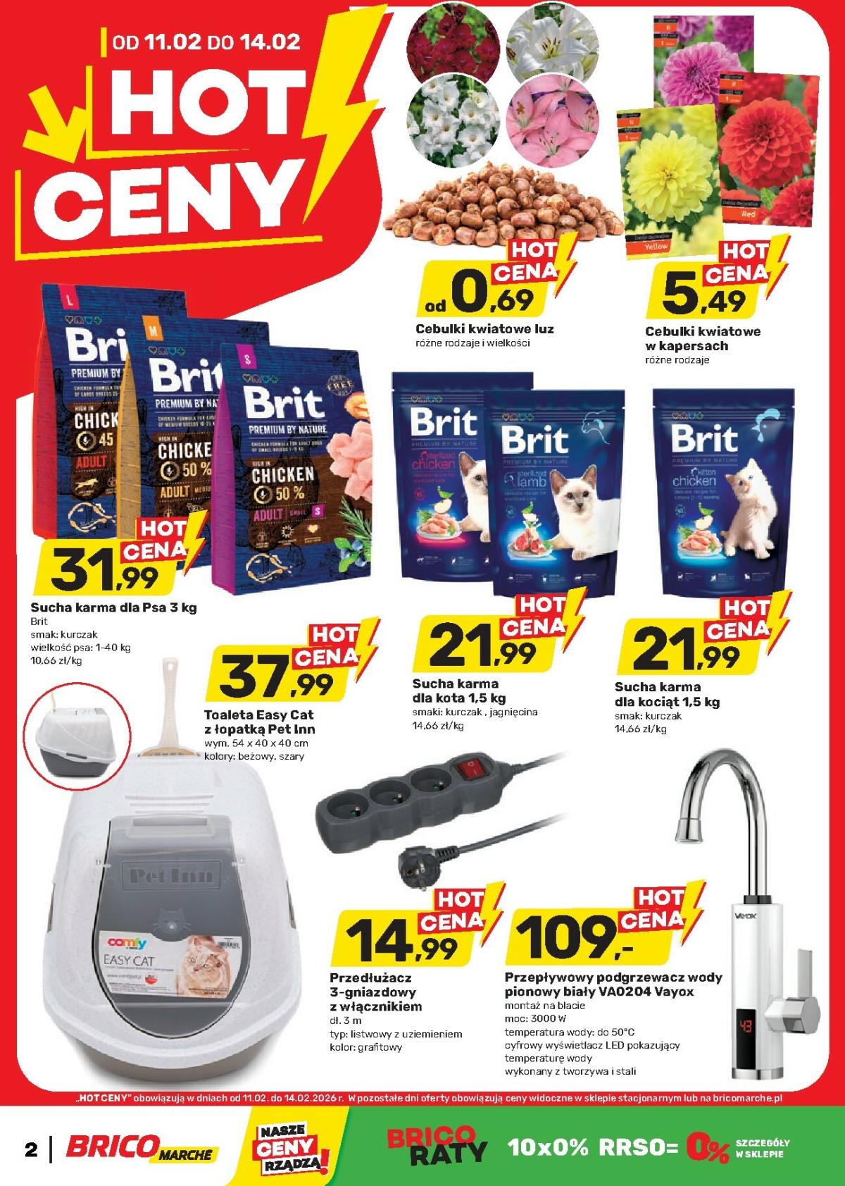 Gazetka Bricomarché - Hot ceny - ważna od 11.02.2026 do 14.02.2026