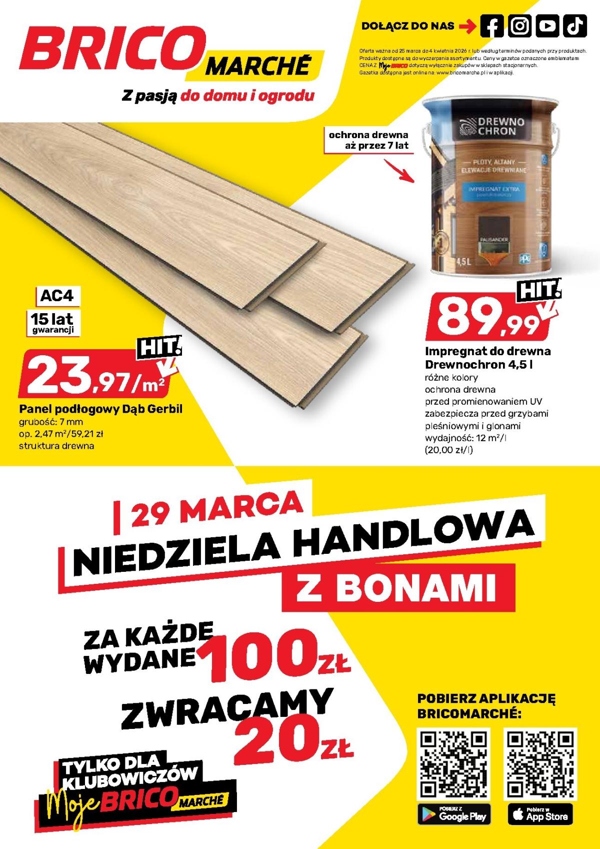 Gazetka Bricomarché - ważna od 25.03.2026 do 04.04.2026