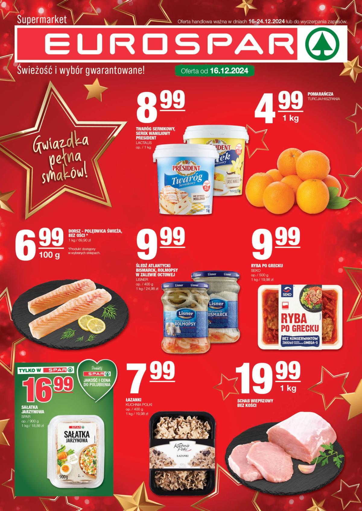 EUROSPAR gazetka ważna od 16.12. - 24.12.