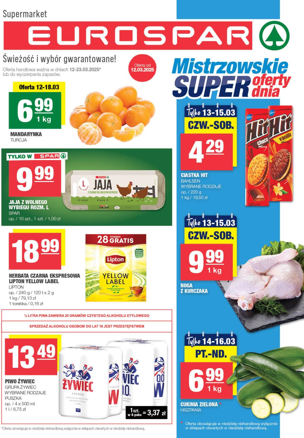 EUROSPAR gazetka ważna od 12.03. - 23.03.