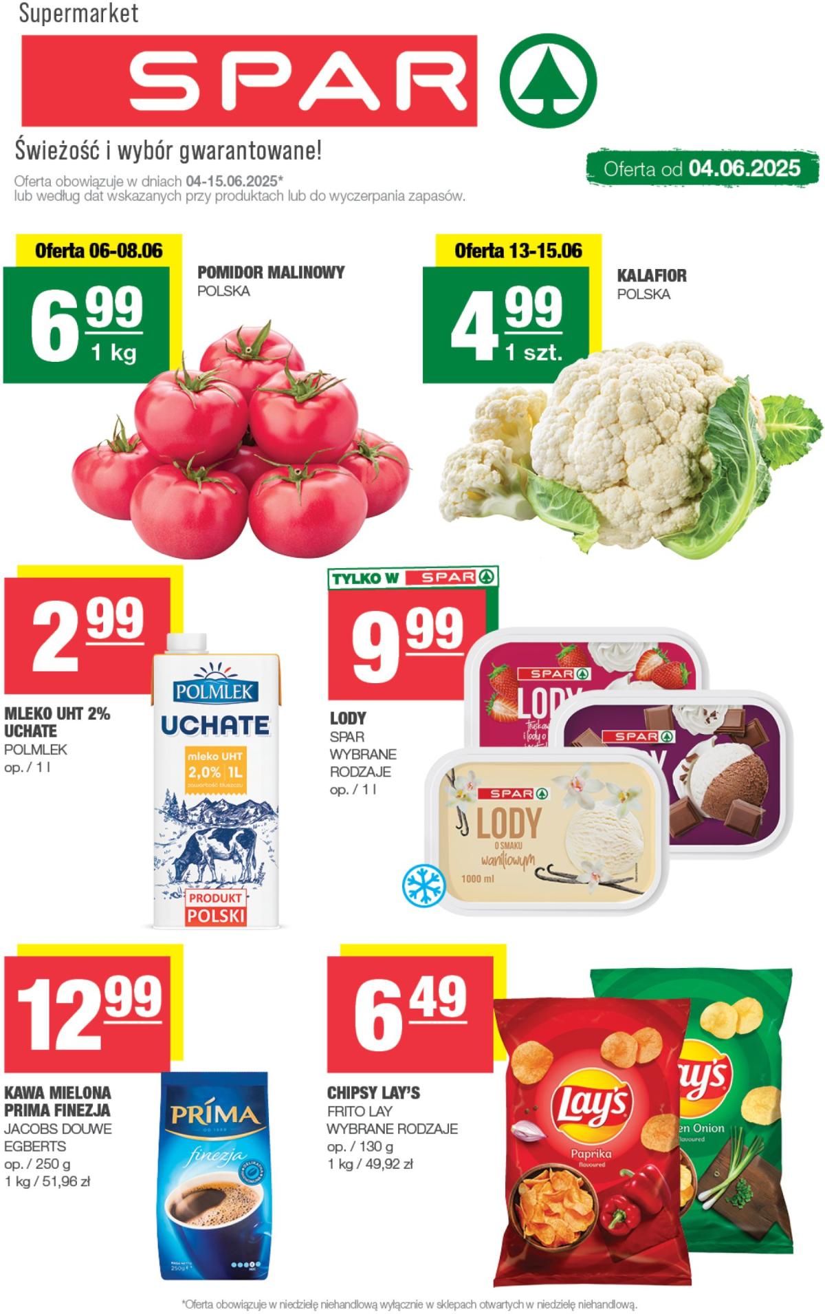 SPAR gazetka ważna od 04.06. - 15.06.