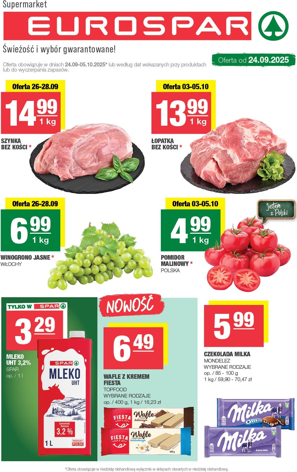 Gazetka EUROSPAR - ważna od 24.09. do 05.10.