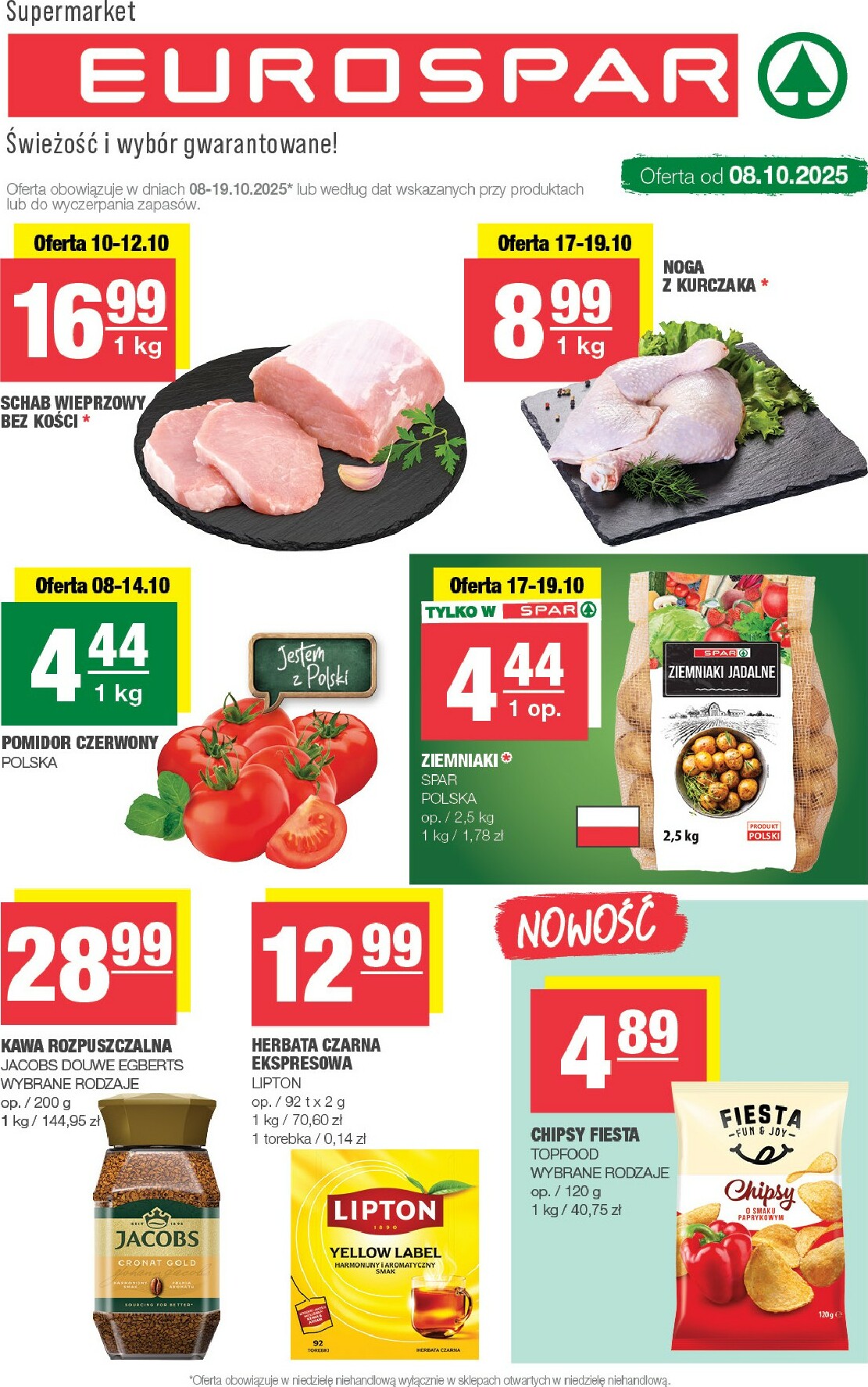 Gazetka EUROSPAR - ważna od 08.10. do 19.10.