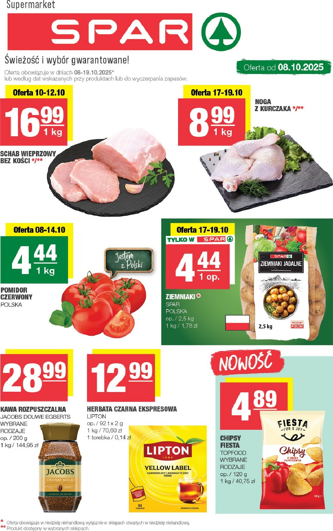 Gazetka SPAR - ważna od 08.10. do 19.10.