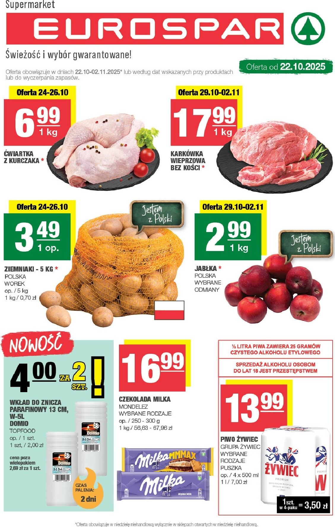 Gazetka EUROSPAR - ważna od 22.10. do 02.11.