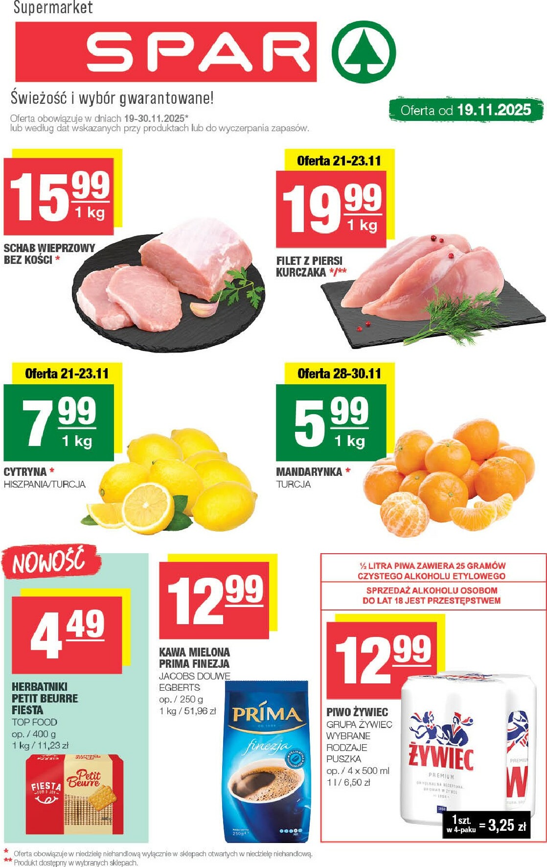 Gazetka SPAR - ważna od 19.11. do 30.11.