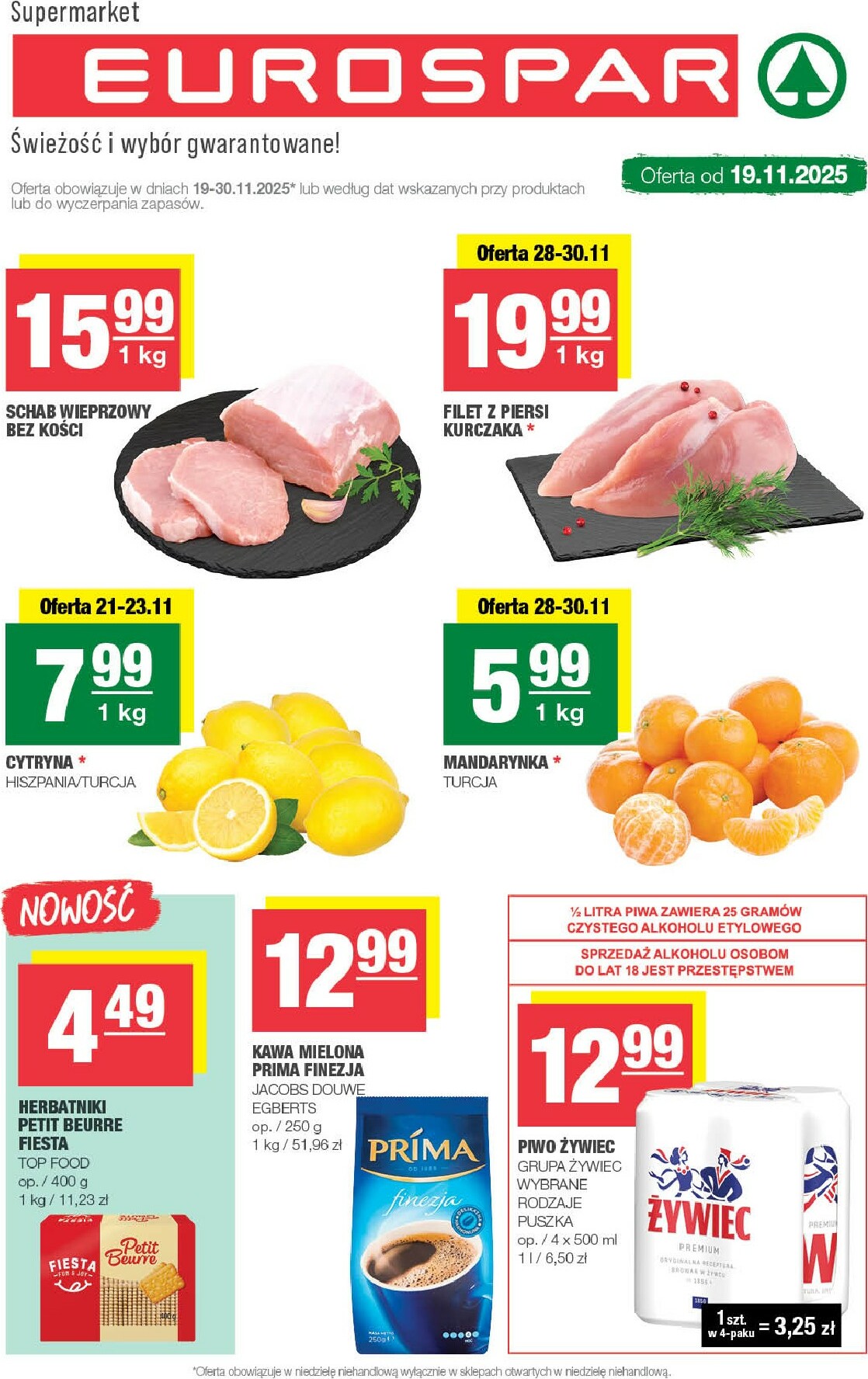 Gazetka EUROSPAR - ważna od 19.11. do 30.11.