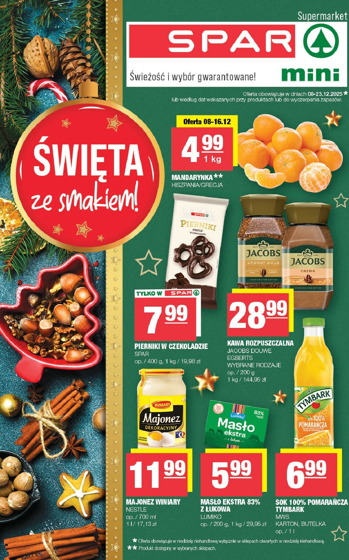 Gazetka SPAR - Mini - ważna od 08.12. do 23.12.