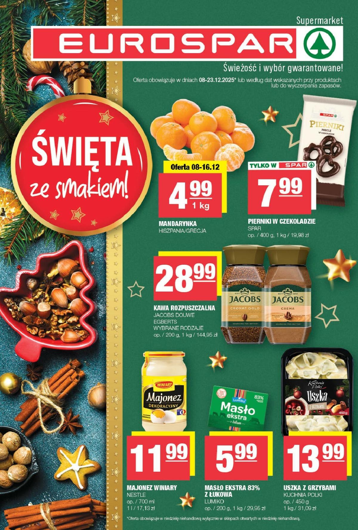 Gazetka EUROSPAR - ważna od 08.12. do 23.12.