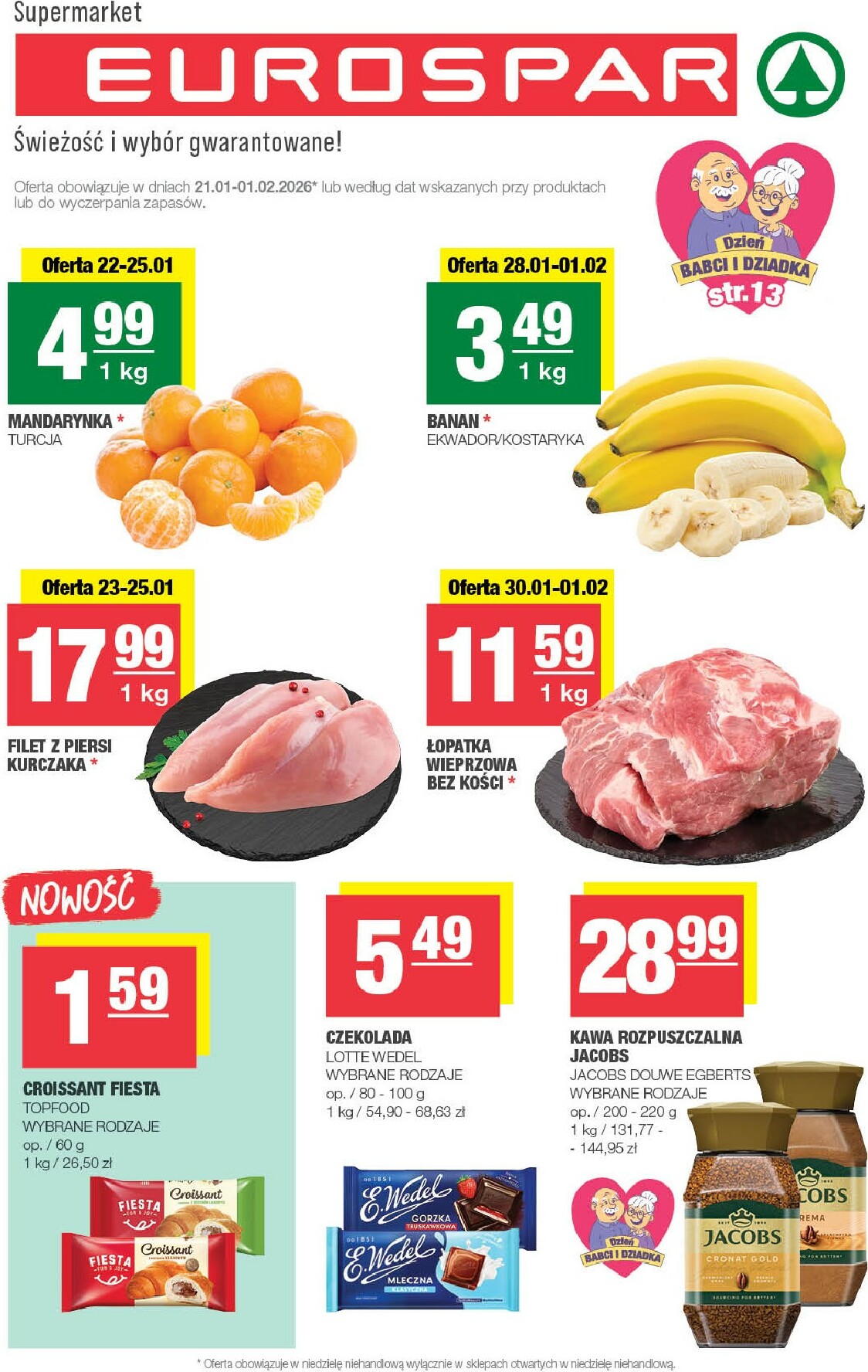 Gazetka EUROSPAR - ważna od 21.01. do 01.02.