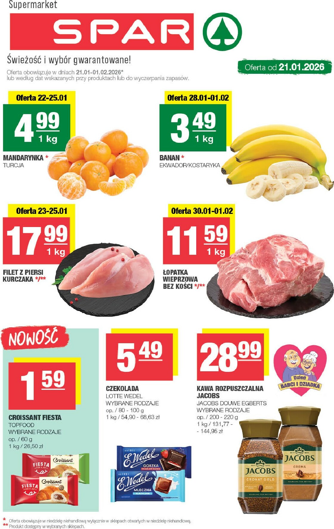 Gazetka SPAR - ważna od 21.01. do 01.02.