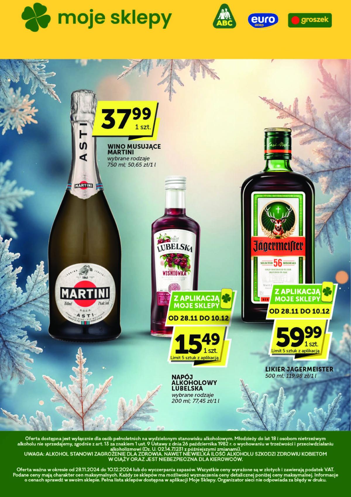 Groszek - Katalog alkoholowy gazetka ważna od 12.12. - 31.12.