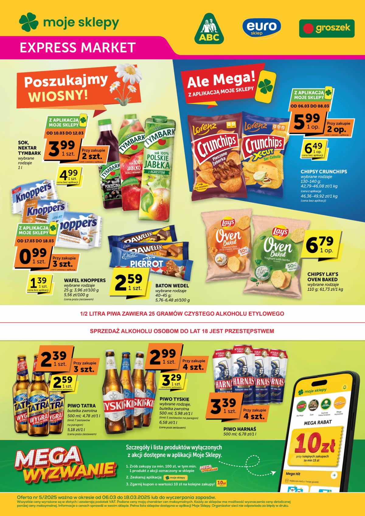 Groszek Express Market gazetka ważna od 06.03. - 18.03.