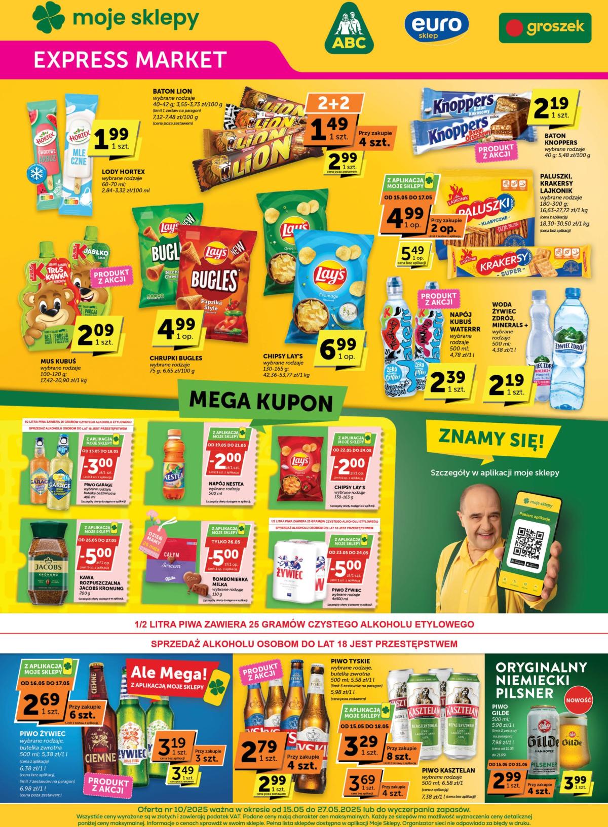 Groszek Express Market gazetka ważna od 15.05. - 27.05.