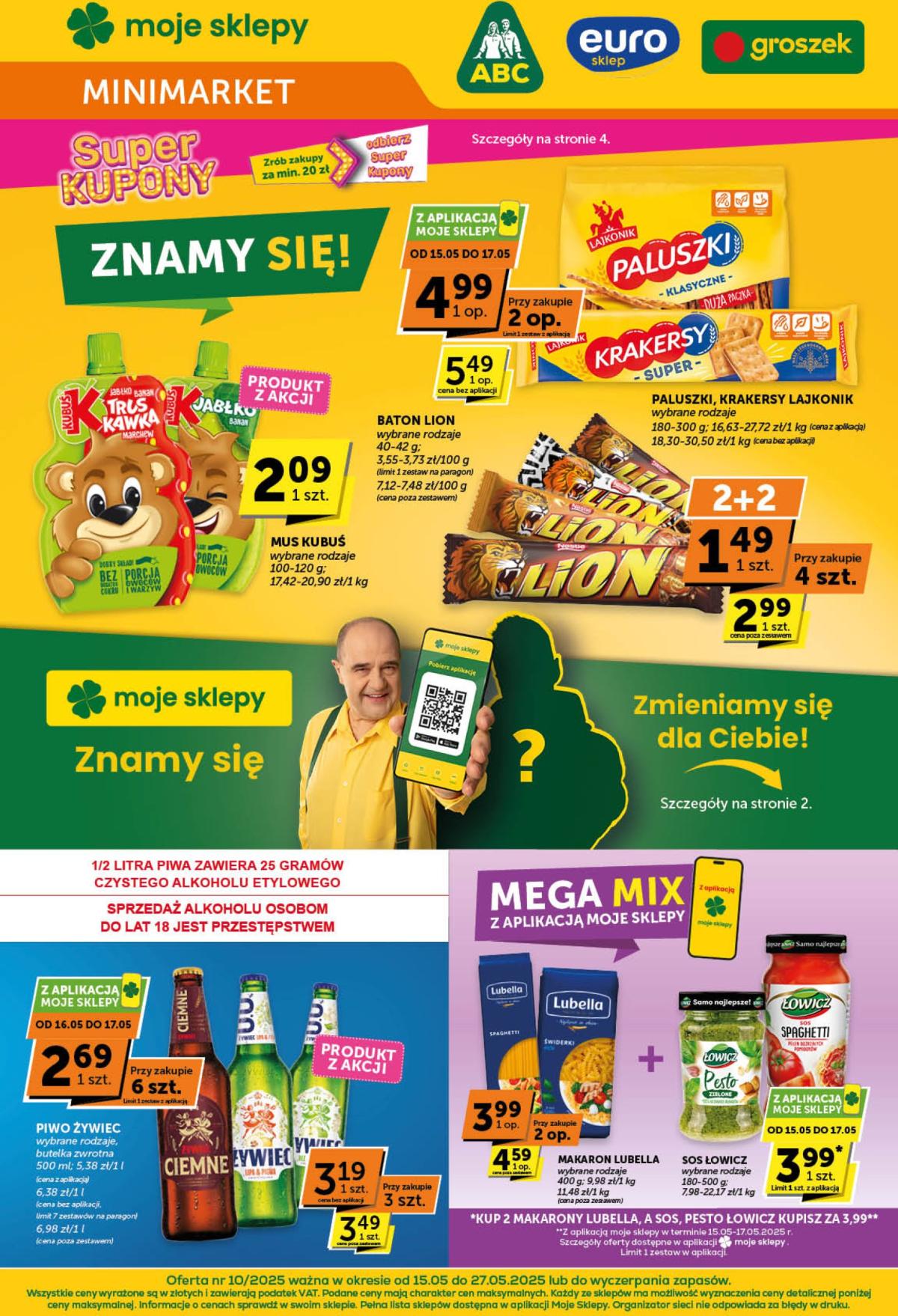 Groszek Minimarket gazetka ważna od 15.05. - 27.05.
