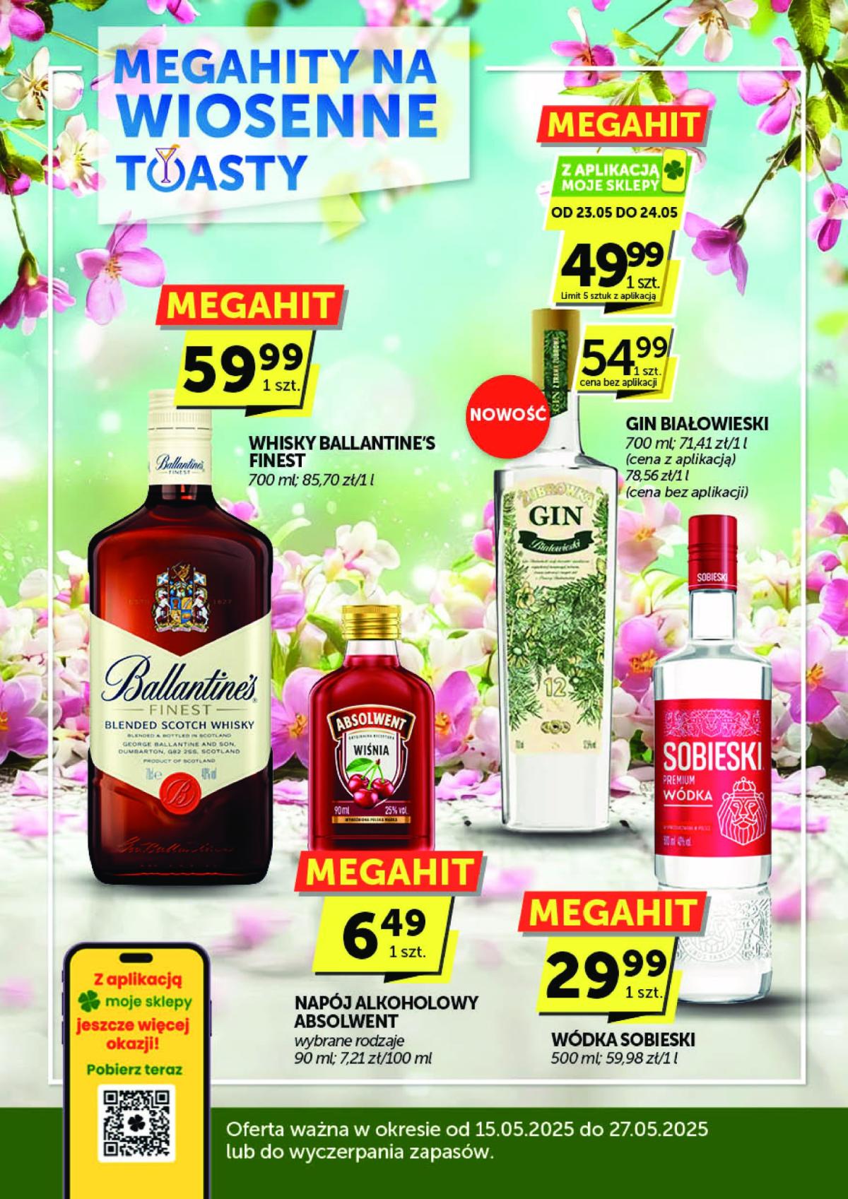 Groszek - Katalog alkoholowy gazetka ważna od 15.05. - 27.05.