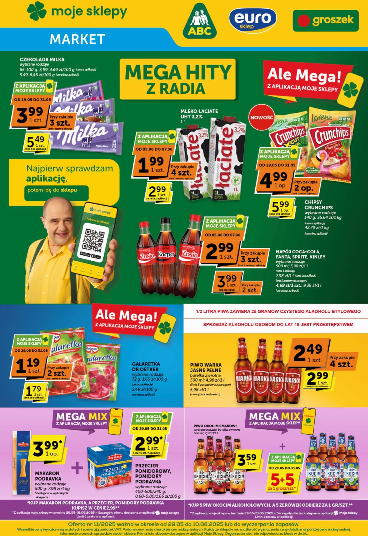 Groszek Market gazetka ważna od 29.05. - 10.06.